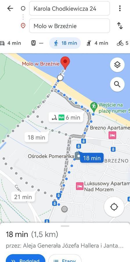Mieszkanie Brzezno Przy Plazy Gdansk Exterior foto